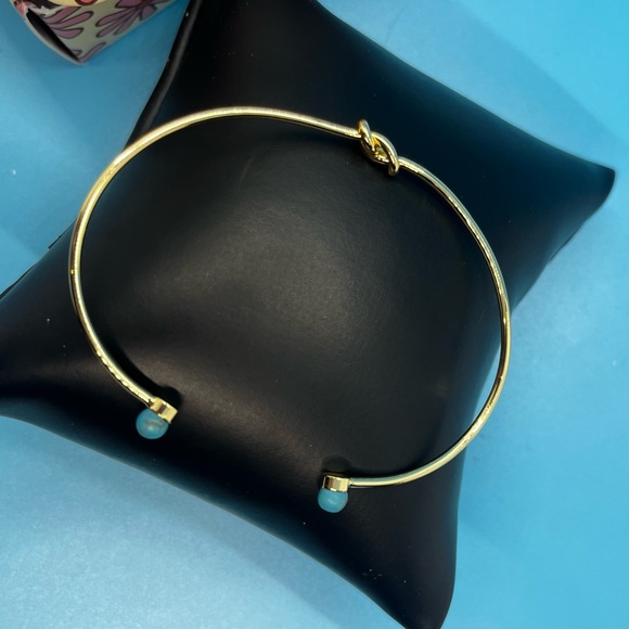 Plunder Janie bracelet-NEW IN BOX~Danty Faux Turquoise~beautiful alone or stack - Picture 5 of 8